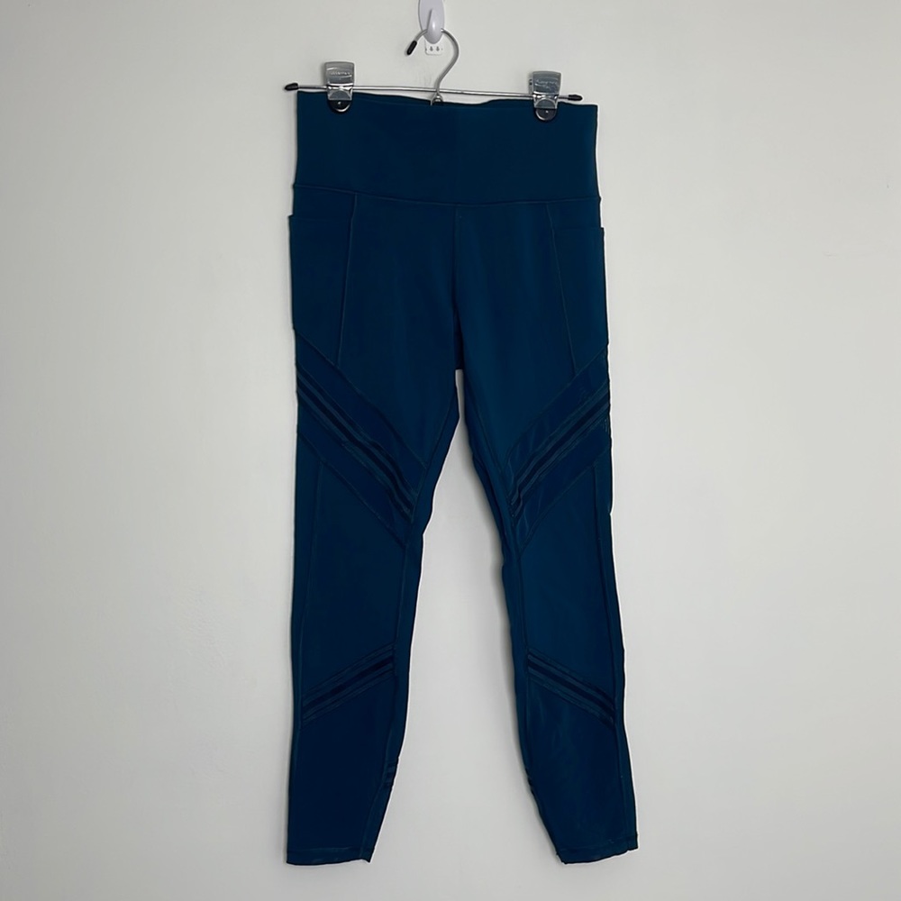 Athleta blue leggings size small